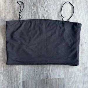 SHEIN Black Crop Top